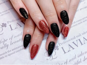 プロフェッショナル ネイルサロン ラヴィアス(LAVIAS)/【ジェル】ワンカラーorグラデ