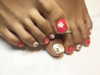 ラウト デコレーションアンドネイルサロン(Lauto Decoration&Nail Salon)/キャラクターフットネイル