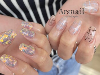アルスネイル(Ars nail)/ギラギラ韓国ラメネイル