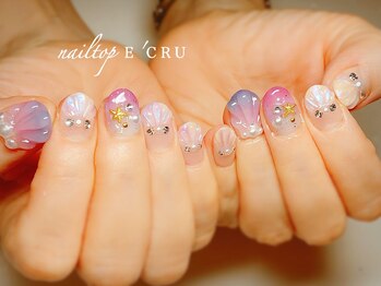 ネイルトップエクル(nail top E CRU)/マーメイドラグーン
