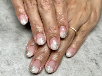 ジュリネイル(JULIE NAIL)/ぬりかけニュアンスネイル♪