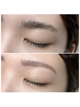 ソナ バイ イト(sona by itO.)/眉毛WAX＋間引き