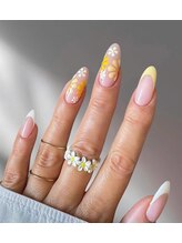 ヘブン ネイル 鶯谷(HEAVEN Nail)/花柄ネイルデザイン