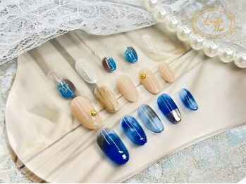 ラスターネイル(Luster nail)の写真/美爪はLuster nail!初回&4週間以内オフ無料♪見惚れるネイルが豊富◎【トレンドネイル3980円】