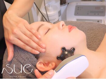 スー(Sue)の写真/《結果重視のフェイシャルケア》ほうれい線・たるみ・シワ・くすみ・目のクマ…インディバに全部お任せ!