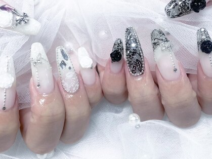 Moon veil【ムーンヴェール】パラジェル/持ち込み/長さだし/ワンホンの写真