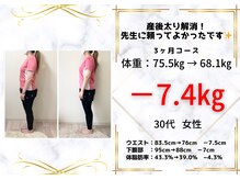 ヴレ 福岡店(Vraie)/産後の体型に体型にお悩みの方へ