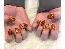 紅葉ネイル