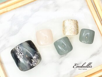 アンベリール 横浜店(Embellir)/(679)ペイントニュアンスネイル