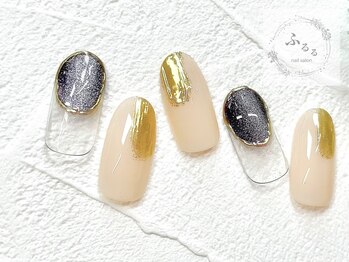 ネイルサロン ふるる 大須店/☆ミディアムネイル☆#46