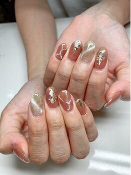 インプレス 鶴見店(Impress)/マグネットニュアンスネイル