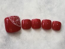 ネイルサロン ウィル 恵比寿(will)/フットワンカラーアート
