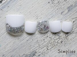 定額7900シェル フットネイル