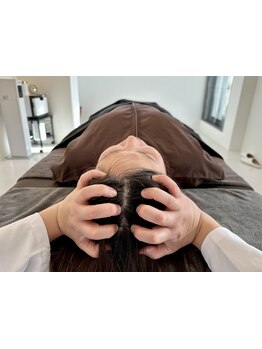 ヘッドスパで癒されたい