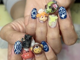 新宿３dネイル 北海道ネイル