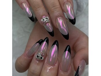 パウダー×フレンチ