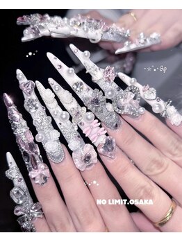 ノーリミットオオサカ 心斎橋(NOLIMIT.OSAKA)/持ち込み/長さだし/つけ放題