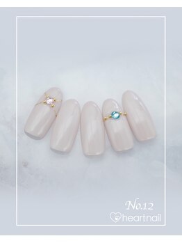 はあとねいる 水戸千波店/ハンドネイル：No.12