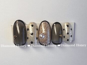 ダイアモンド ハニー(Diamond Honey)/モノトーン×ドット