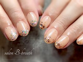 ラメグラデーション