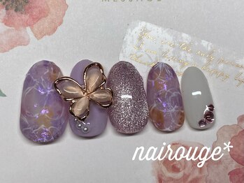 ネイル―ジュ 札幌大通店(nairouge*)/2026年水彩春ネイル♪