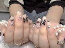 リボンネイル/持ち込み/新宿