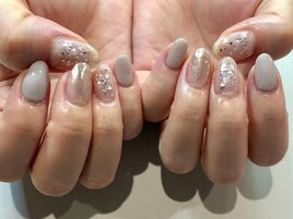 ジェルネイルワンカラーシンプル