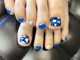 ステンドグラスネイル