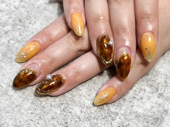 テラス(TERRACE)/秋色ネイル