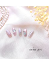アトリエ クク(atelier cucu)/夏バカラネイル