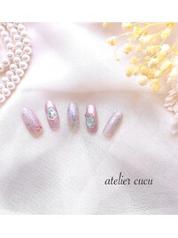 夏バカラネイル