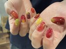 りんごネイル