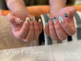 チェックネイル