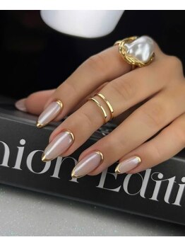 ヘブン ネイル 鶯谷(HEAVEN Nail)/クロムネイル / ミラーネイル