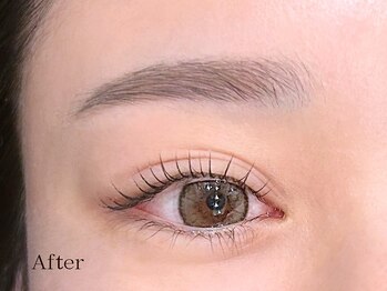 ミーナ 鍋島店(mina)/アイブロウWAX＋まつげパーマ上