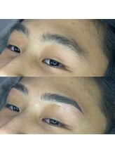 ボスブロウ 藤が丘駅前店(BOSS BROW)/ 【メンズ眉毛】　before　after