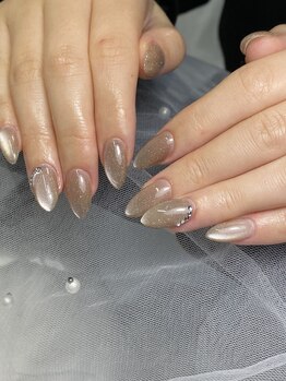 アイネイル 高幡不動(Ai Nail)の写真/ニュアンス・ラメ・アートを自由に楽しめる♪