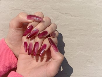 オープンジョー(open-jaw)/ニュアンスネイル