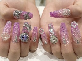 あえてラメおんカラー