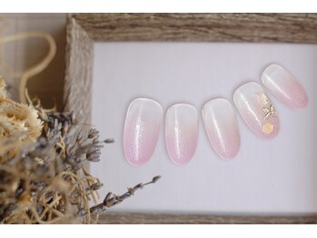 ファストネイル テラスモール湘南店(FAST NAIL)/ワンホンネイル　蝶　【11746】