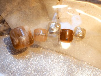 シンス(Since)/3月foot monthly design