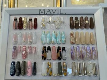 マヴィ(MAViE)の写真/《トレンド感満載！定額アート¥7800→¥7500》デザインが決まらない方や毎日が忙しいママさんにもオススメ◎
