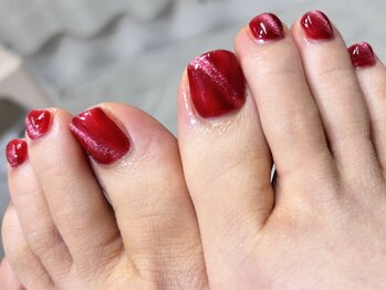 トラストネイル 佐野店(TRUST Nail)/冬フットネイル