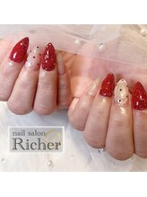エスフィーネイルサロン リシェル(Esfy nailsalon Richer)/クリスマスネイル