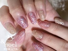 ノエル(Noel)/バレンタイン ピンクネイル