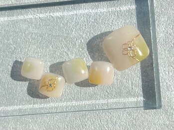 ふんわりゆるフラワーフット