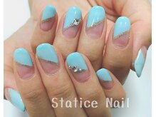 スターチス ネイル(Statice Nail)/フレンチネイル