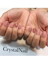 クリスタルネイル ボンベルタ橘店(CRYSTAL NAIL)/ニュアンスネイル