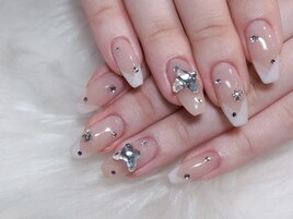 ～スクエアフレンチネイル～