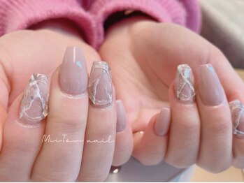 ミートゥー ネイル(Mii Tow nail)の写真/叶えられるデザインが沢山でお洒落♪【スカルプフレンチ￥10000～】スカルプOK持ち込みアート可能！